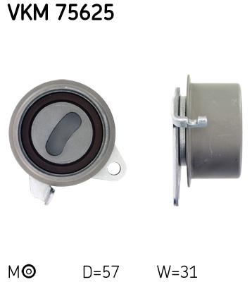 SKF Feszítőgörgő, vezérműszíj VKM75625_SKF